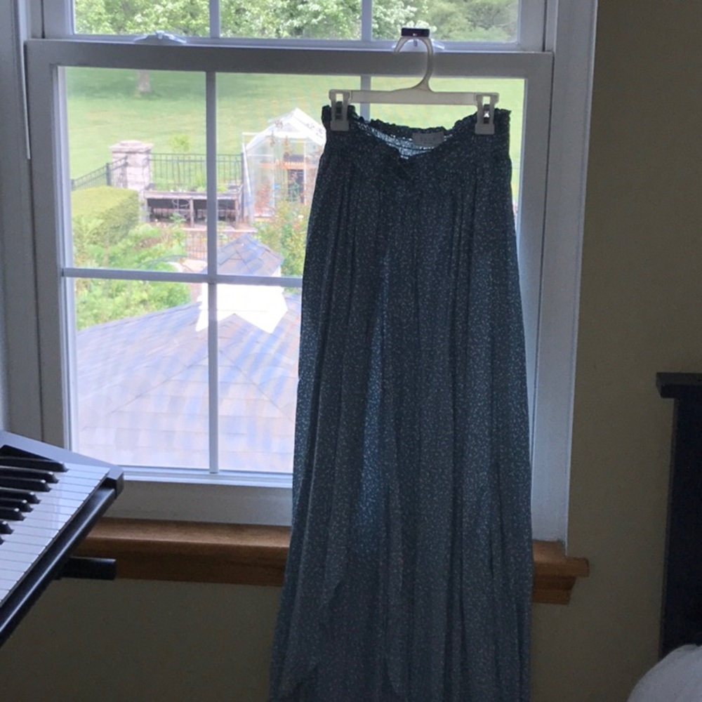 “Sage”High low maxi skirt!!!